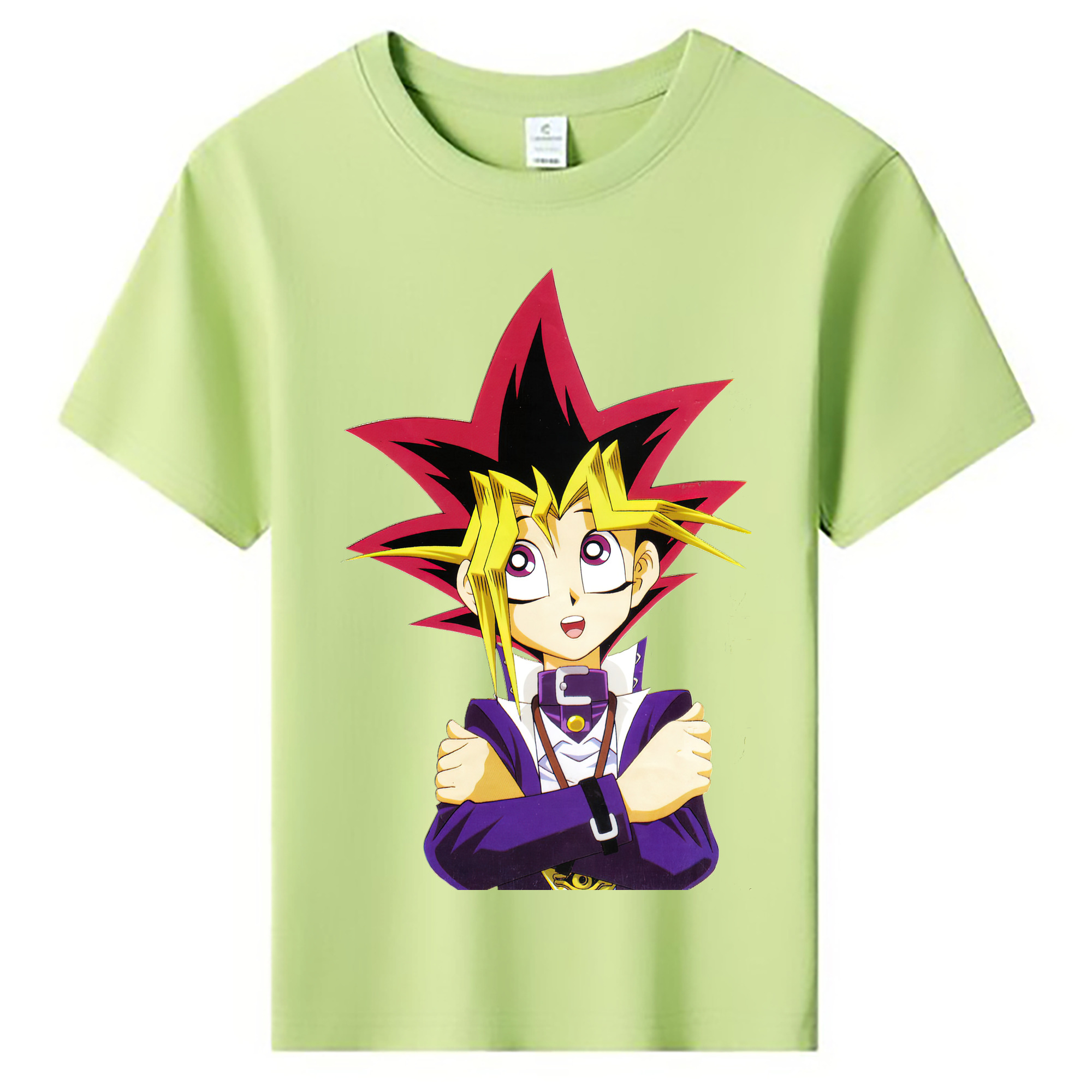 （画像用） 遊☆戯☆王 Yu-Gi-Oh! 綿100％キッズTシャツ（フロントプリント）